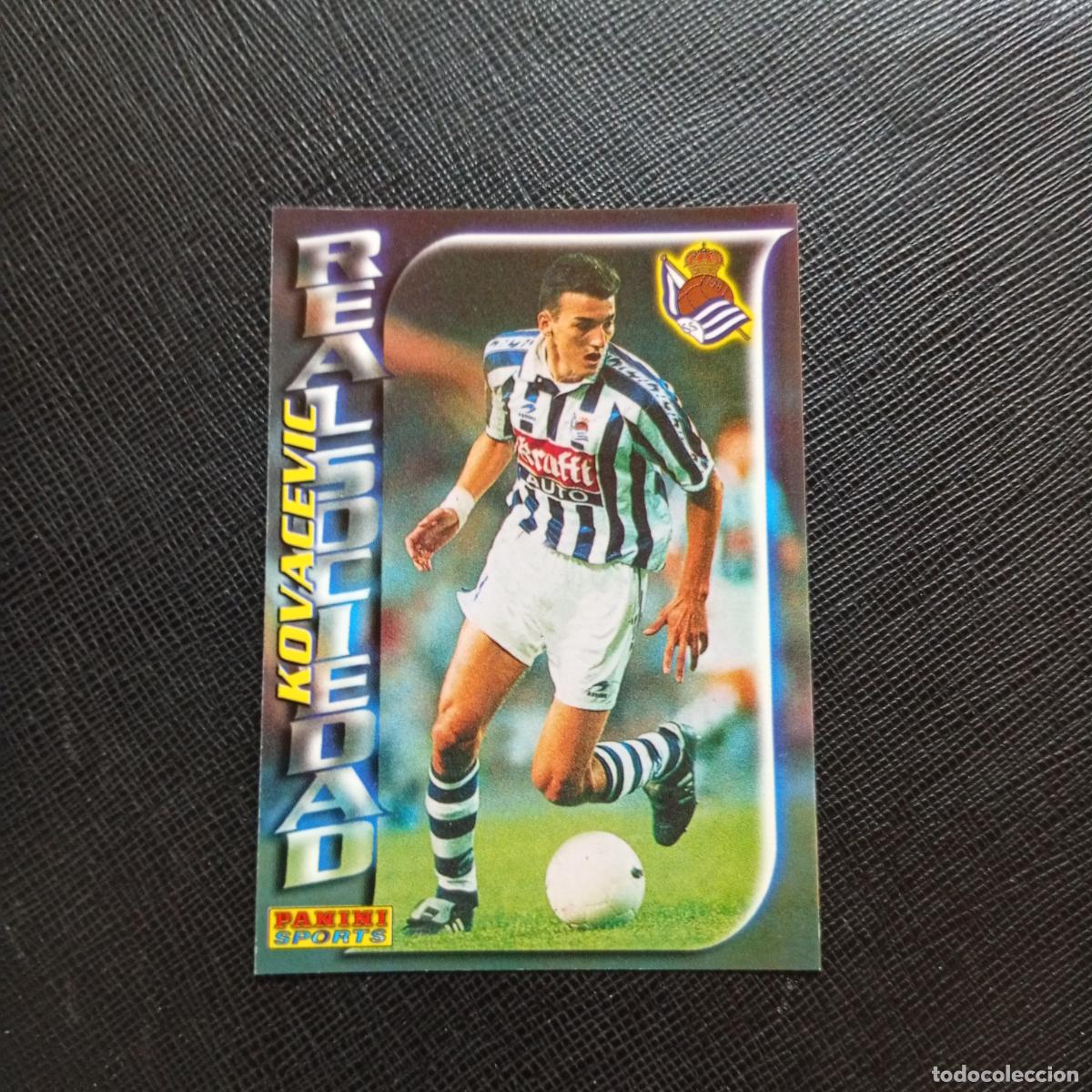 Cromos de f&uacute;tbol: 224 KOVACEVIC REAL SOCIEDAD PANINI TRADING CARD 1998 1999 CROMO FUTBOL 98 99 - A166 PG163