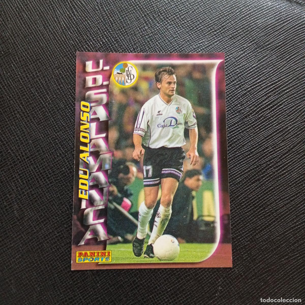 Cromos de f&uacute;tbol: 227 EDU ALONSO SALAMANCA PANINI TRADING CARD 1998 1999 CROMO FUTBOL 98 99 - A166 PG181