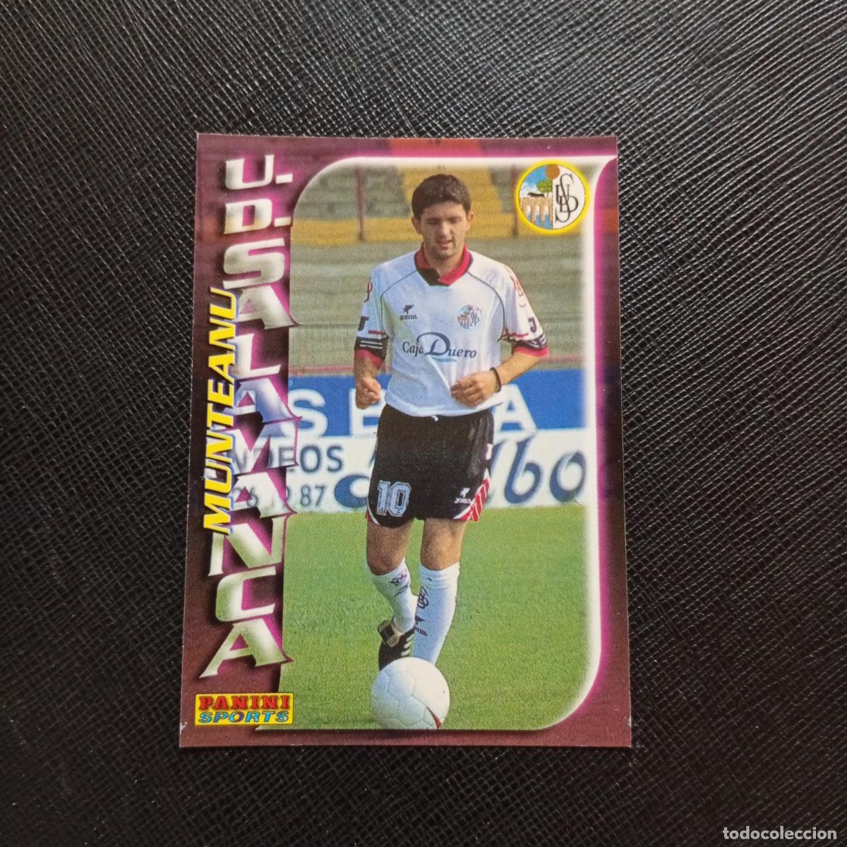 Cromos de f&uacute;tbol: 236 MUNTEANU SALAMANCA PANINI TRADING CARD 1998 1999 CROMO FUTBOL 98 99 - A166 PG289