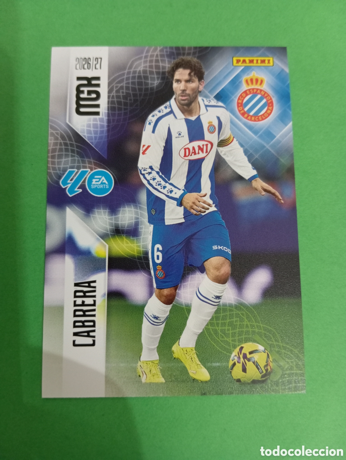 Cromos de f&uacute;tbol: Cabrera Espanyol n&deg;169 / PANINI MEGACRACKS 2026/2027