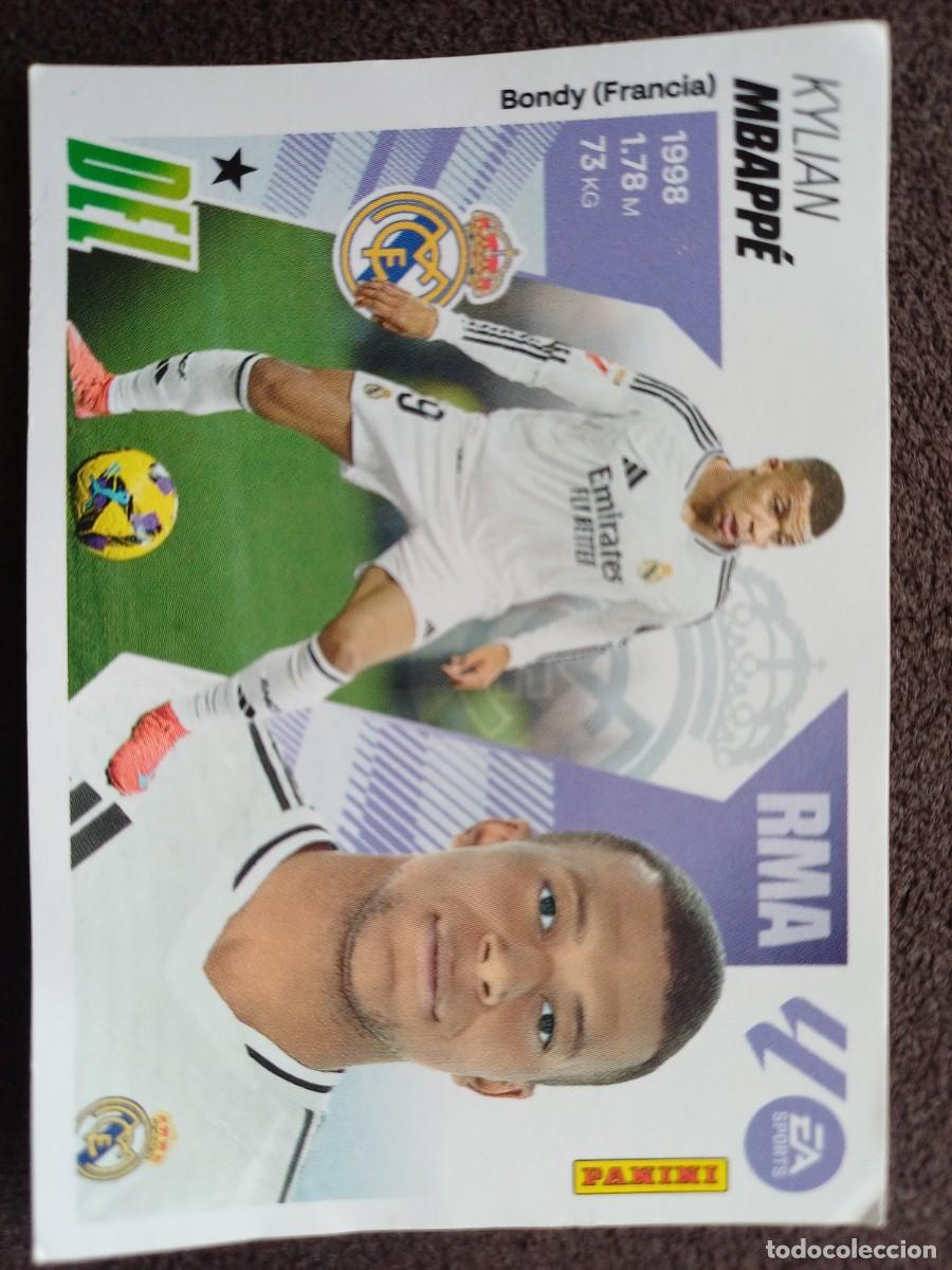 Cromos de f&uacute;tbol: Cromo de Kylian Mbapp&eacute;