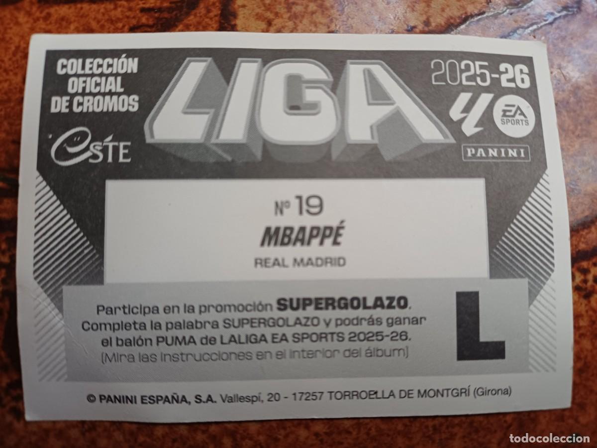 Cromos de f&uacute;tbol: Cromo de Kylian Mbapp&eacute; - Foto 2