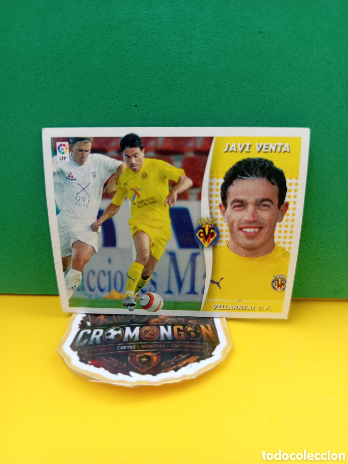 Fu&szlig;ball-Sticker: ❇️ CROMO ⚽ JAVI VENTA VILLARREAL LIGA 2006 2007 06 07 ED ESTE SIN PEGAR ❇️