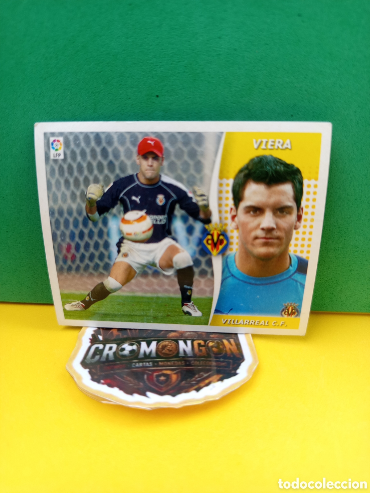 Fu&szlig;ball-Sticker: ❇️ CROMO ⚽ VIERA VILLARREAL LIGA 2006 2007 06 07 ED ESTE SIN PEGAR ❇️