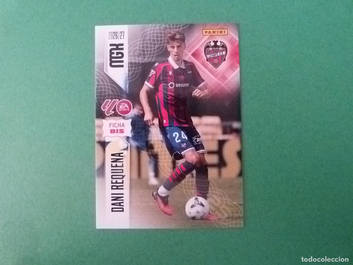 Cromos de f&uacute;tbol: TRADING CARD FUTBOL DANI REQUENA U.D. LEVANTE N&ordm; 208 BIS LIGA MEGACRACKS 2026-2027/26-27 PANINI