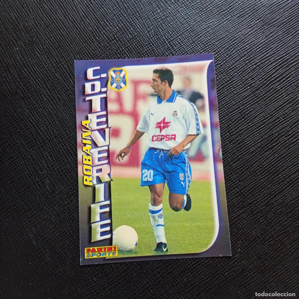Cartes &agrave; collectionner de Football: 252 ROBAINA TENERIFE PANINI TRADING CARD 1998 1999 CROMO FUTBOL 98 99 - A166 PG433