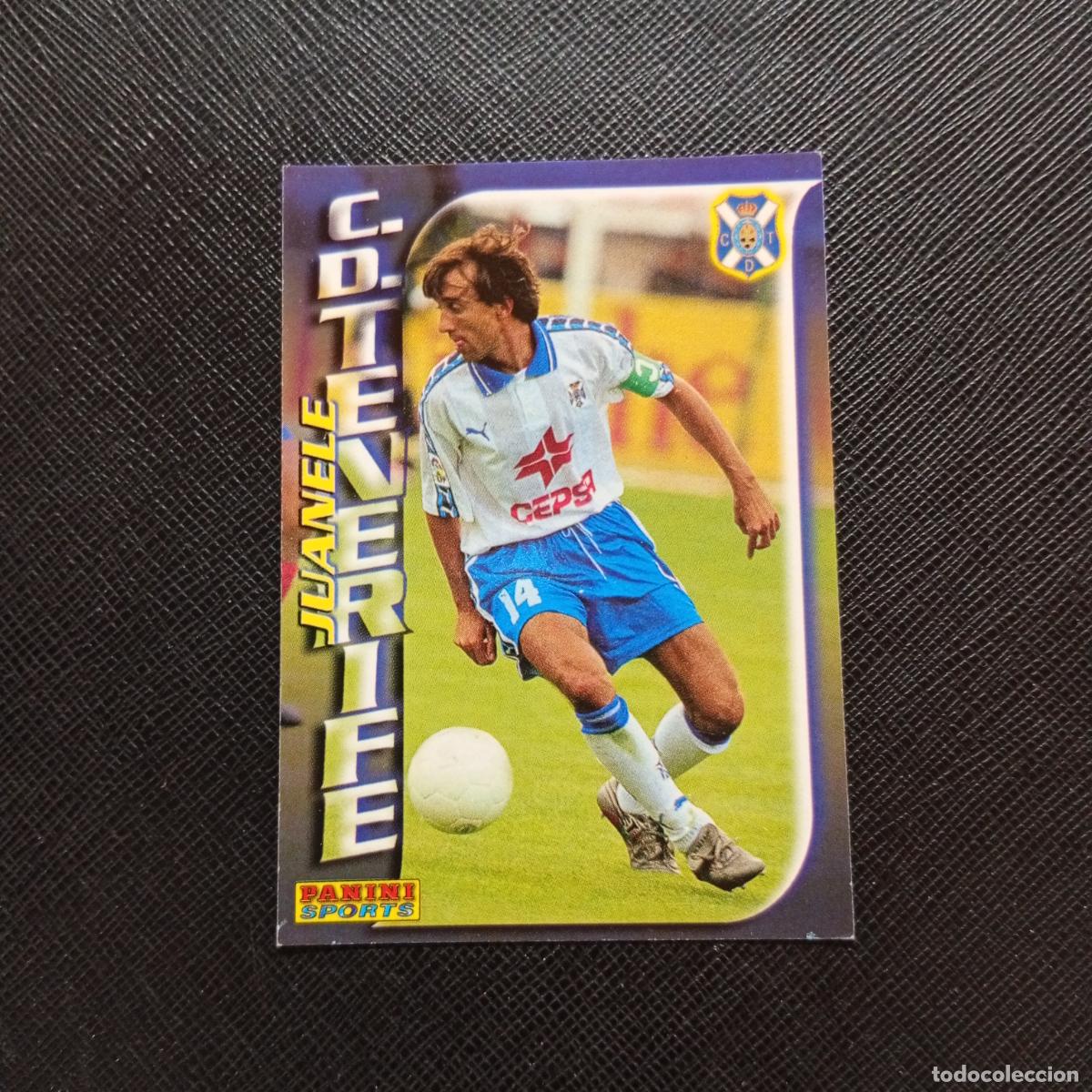Cartes &agrave; collectionner de Football: 253 JUANELE TENERIFE PANINI TRADING CARD 1998 1999 CROMO FUTBOL 98 99 - A166 PG433