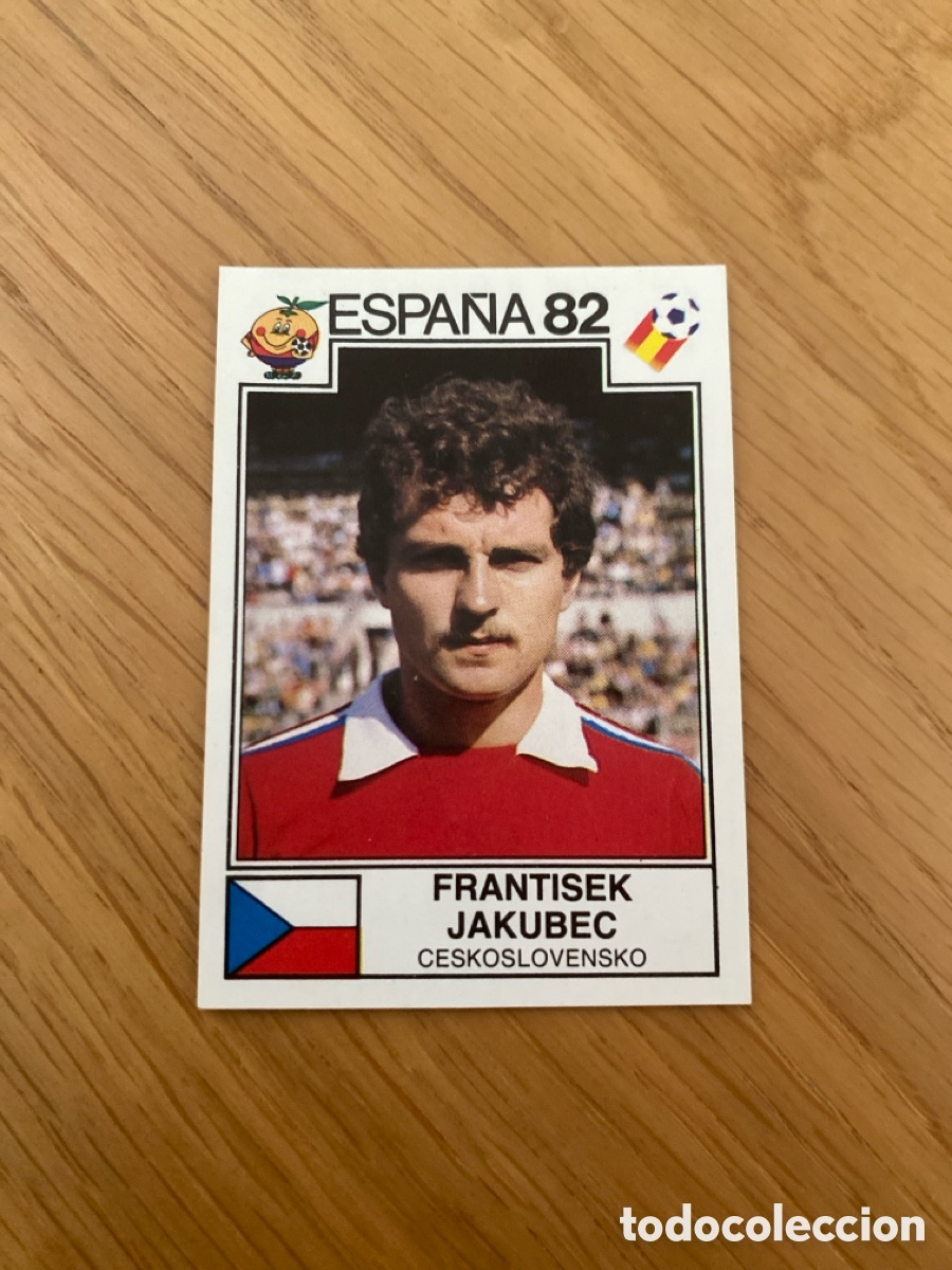 Cartes &agrave; collectionner de Football: Cromo panini mundial Espa&ntilde;a 82 n&uacute;mero 259 Jakubec - Sticker album world cup Spain 1982