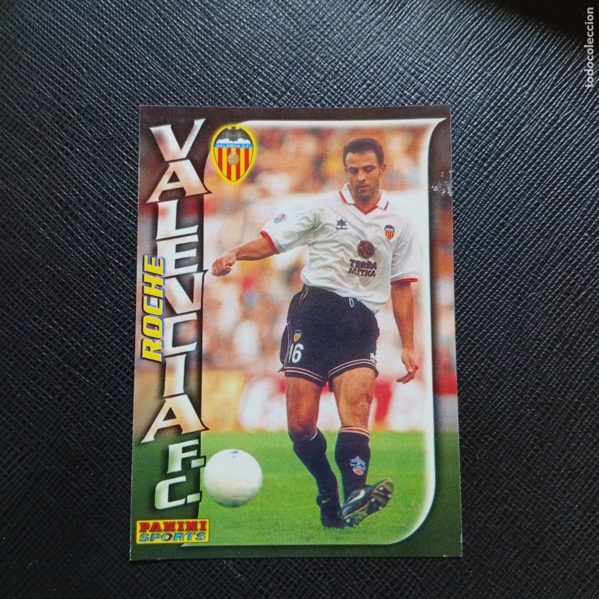 Cromos de f&uacute;tbol: 261 ROCHE VALENCIA PANINI TRADING CARD 1998 1999 CROMO FUTBOL 98 99 - A166 PG487