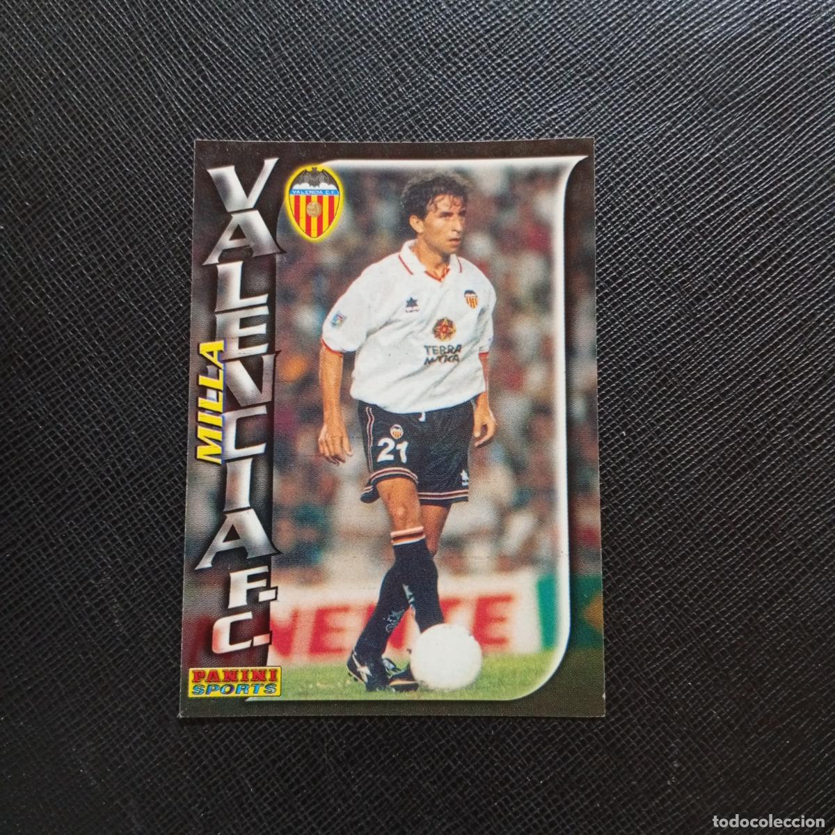 Cromos de f&uacute;tbol: 264 MILLA VALENCIA PANINI TRADING CARD 1998 1999 CROMO FUTBOL 98 99 - A166 PG487