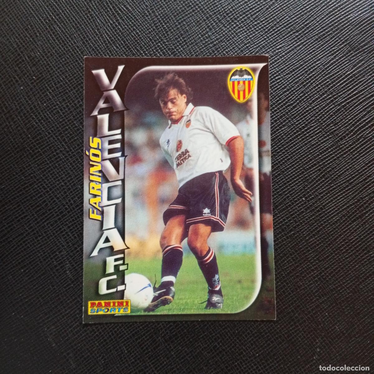 Cromos de f&uacute;tbol: 268 FARINOS VALENCIA PANINI TRADING CARD 1998 1999 CROMO FUTBOL 98 99 - A166 PG505