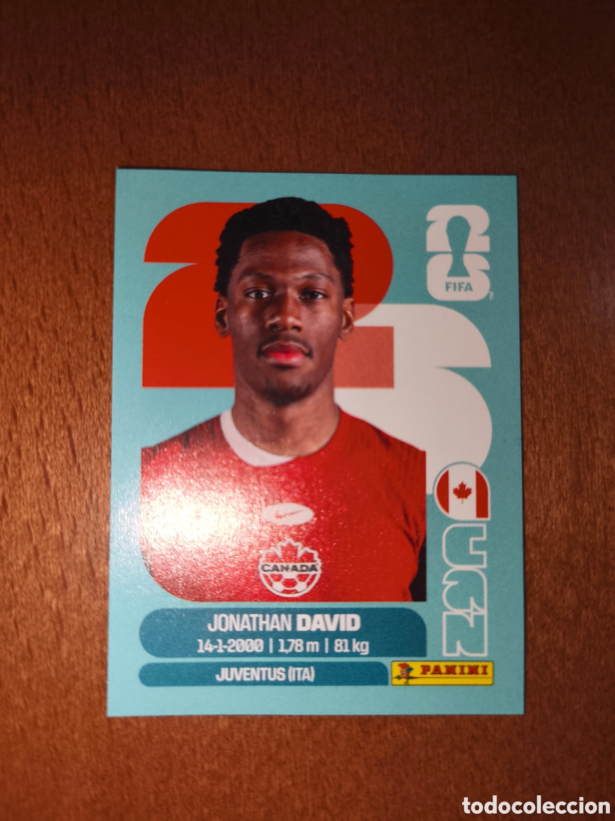 Cromos de f&uacute;tbol: CAN20 Jonathan David CAN 20 Fifa World Cup 2026 Canad&aacute;