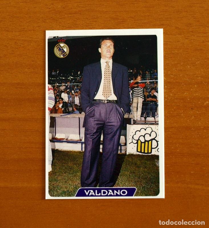 Cromos de f&uacute;tbol: Real Madrid -N&ordm; 2 Jorge Valdano Entrenador - Las Fichas de la Liga 95-96-1995-1996 -Mundicromo Sport