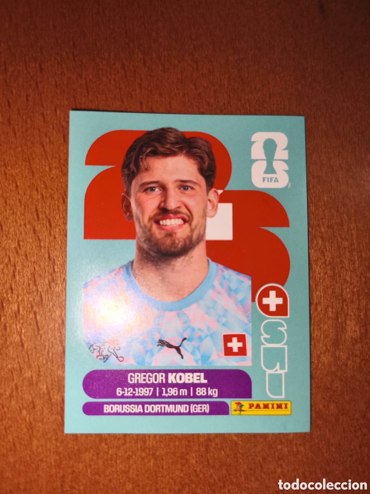 Cromos de f&uacute;tbol: SUI2 Gregor Kobel SUI 2 Fifa World Cup 2026 Suiza