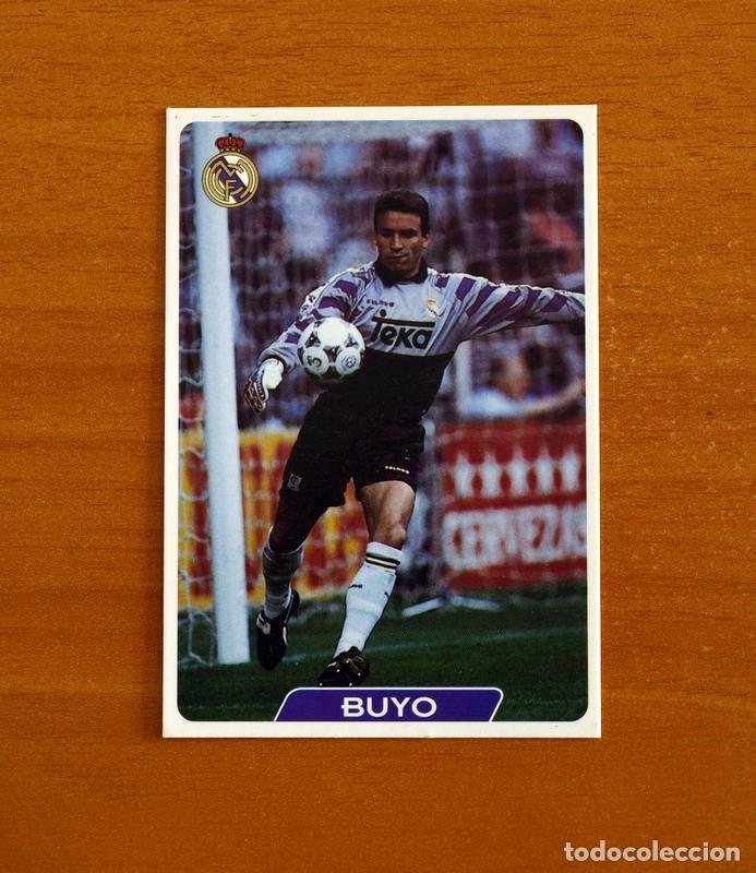Cromos de f&uacute;tbol: Real Madrid - N&ordm; 3 Paco Buyo - Las Fichas de la Liga 95-96-1995-1996 -Mundicromo Sport