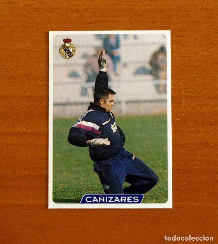 Cromos de f&uacute;tbol: Real Madrid - N&ordm; 4 Santiago Ca&ntilde;izares - Las Fichas de la Liga 95-96-1995-1996 -Mundicromo Sport