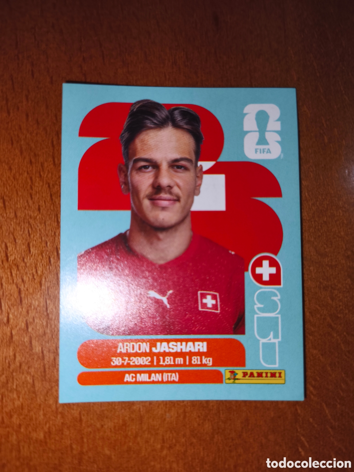 Cromos de f&uacute;tbol: SUI14 Ardon Jashari SUI 14 Fifa World Cup 2026 Suiza