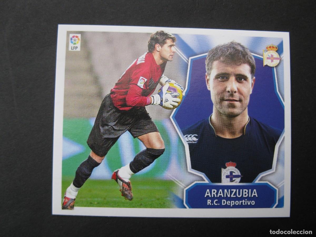 Cromos de f&uacute;tbol: ARANZUBIA (R.C. DEPORTIVO) - CAMPEONATO DE LIGA 08/09 - EDICIONES ESTE - NUNCA PEGADO.