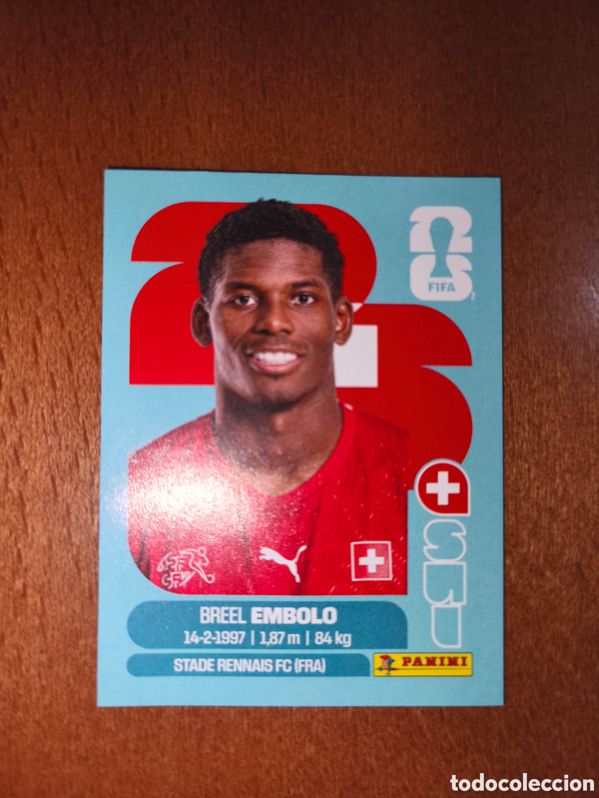 Cromos de f&uacute;tbol: SUI17 Breel Embolo SUI 17 Fifa World Cup 2026 Suiza