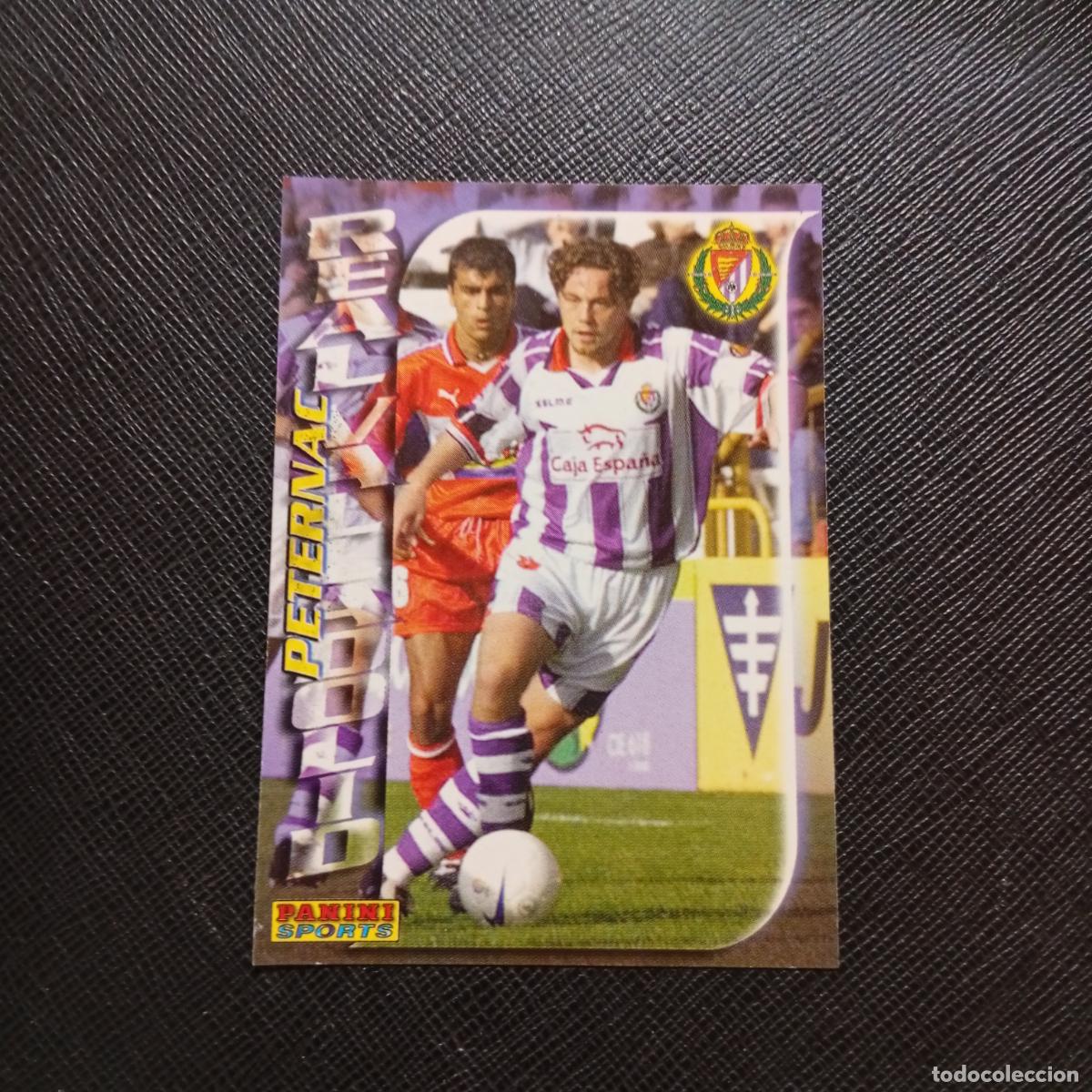 Cromos de f&uacute;tbol: 287 PETERNAC VALLADOLID PANINI TRADING CARD 1998 1999 CROMO FUTBOL 98 99 - A110 PG10