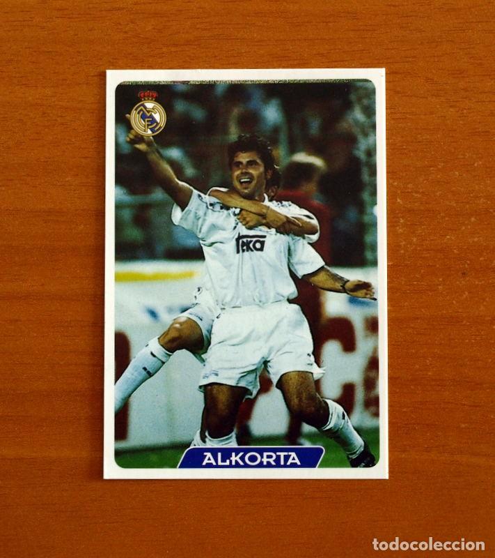 Cromos de f&uacute;tbol: Real Madrid - N&ordm; 8 Alkorta - Las Fichas de la Liga 95-96-1995-1996 -Mundicromo Sport