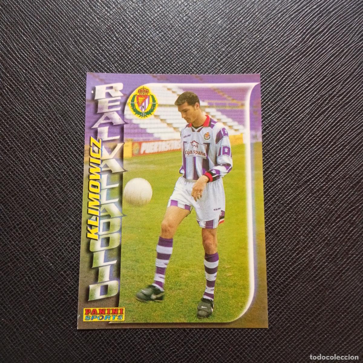 Cromos de f&uacute;tbol: 288 KLIMOWICZ VALLADOLID PANINI TRADING CARD 1998 1999 CROMO FUTBOL 98 99 - A110 PG19