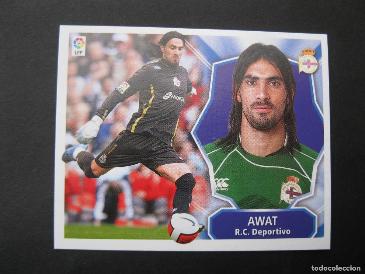 Cromos de f&uacute;tbol: AWAT (R.C. DEPORTIVO) - CAMPEONATO DE LIGA 08/09 - EDICIONES ESTE - NUNCA PEGADO.