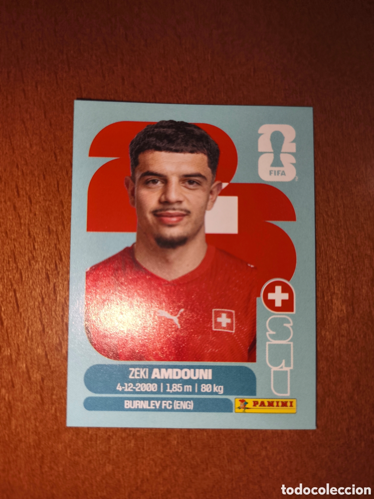 Cromos de f&uacute;tbol: SUI20 Zeki Amdouni SUI 20 Fifa World Cup 2026 Suiza