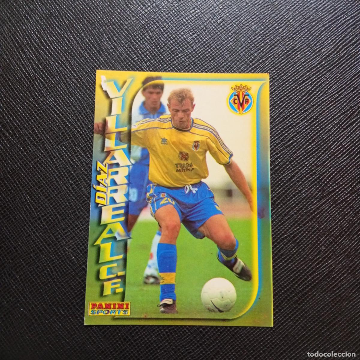 Cromos de f&uacute;tbol: 299 DIAZ VILLARREAL PANINI TRADING CARD 1998 1999 CROMO FUTBOL 98 99 - A110 PG46