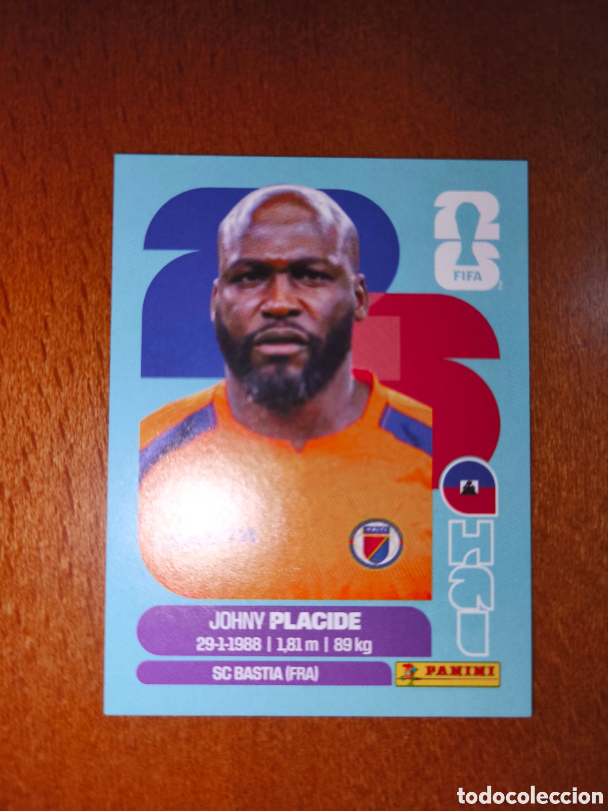 Cromos de f&uacute;tbol: HAI2 Johny Placide HAI 2 Fifa World Cup 2026 Hait&iacute;