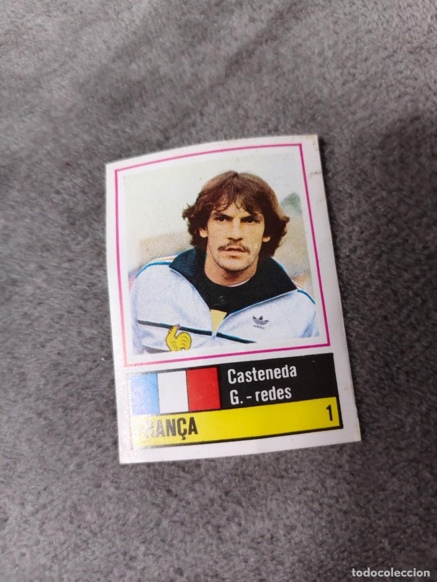 Cromos de f&uacute;tbol: 1. CASTENEDA (FRANCE) SORCACIUS EURO 1984 FRANCIA EUROCOPA FRANCIA 84 SIN PEGAR AAX