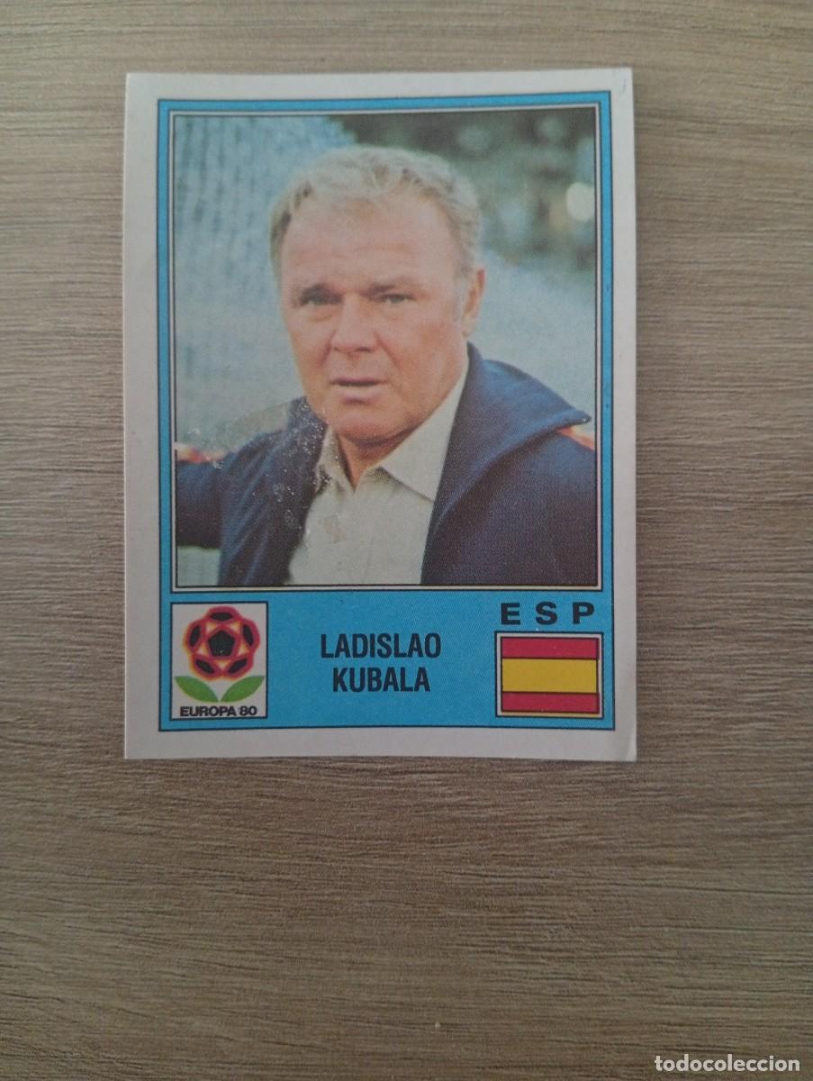 Cromos de f&uacute;tbol: LADISLAO KUBALA 179 ESPA&Ntilde;A EURO 80 - EUROCOPA 1980 SIN PEGAR NUNCA PEGADO