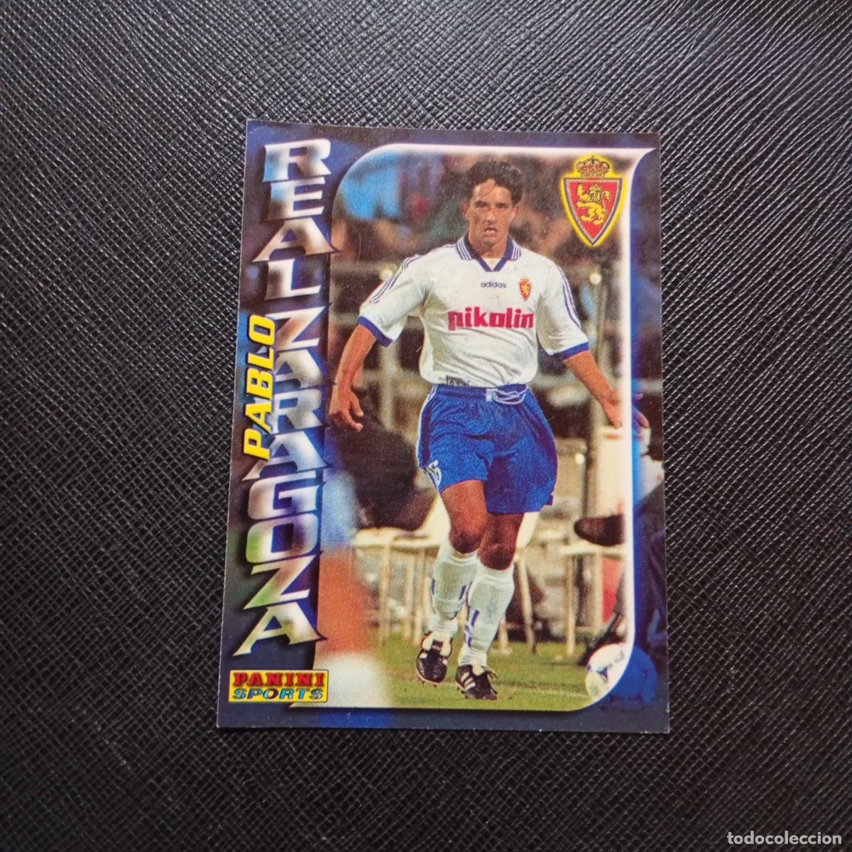 Cromos de f&uacute;tbol: 307 PABLO ZARAGOZA PANINI TRADING CARD 1998 1999 CROMO FUTBOL 98 99 - A110 PG64