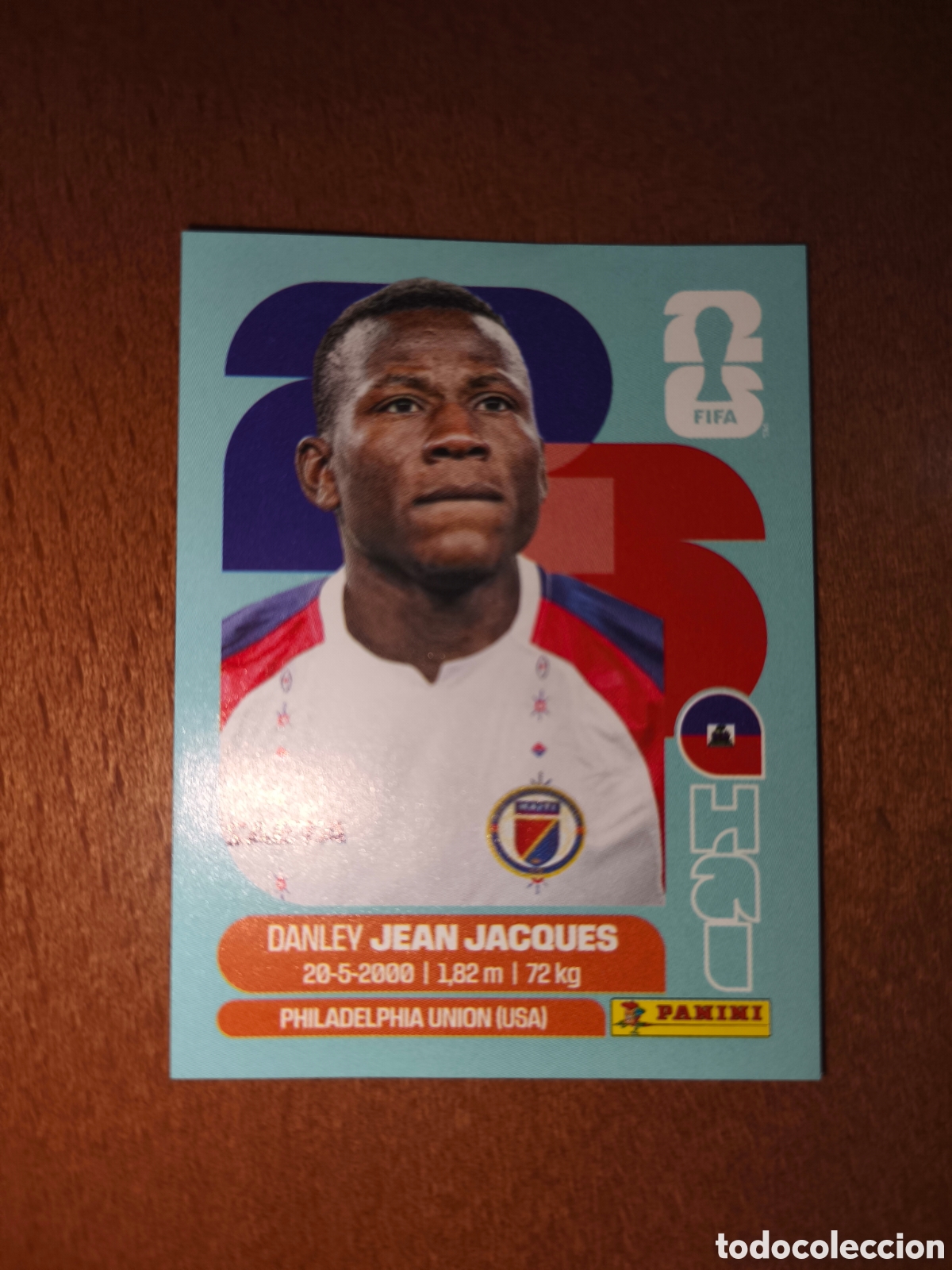 Cromos de f&uacute;tbol: HAI11 Danley Jean Jacques HAI 11 Fifa World Cup 2026 Hait&iacute;