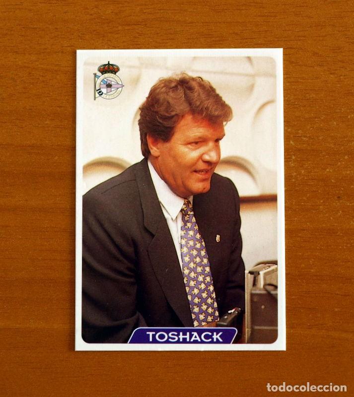 Cromos de f&uacute;tbol: Deportivo La Coru&ntilde;a-20 Jonh Benjamin Toshack-Las Fichas de la Liga 95-96-1995-1996 -Mundicromo Sport