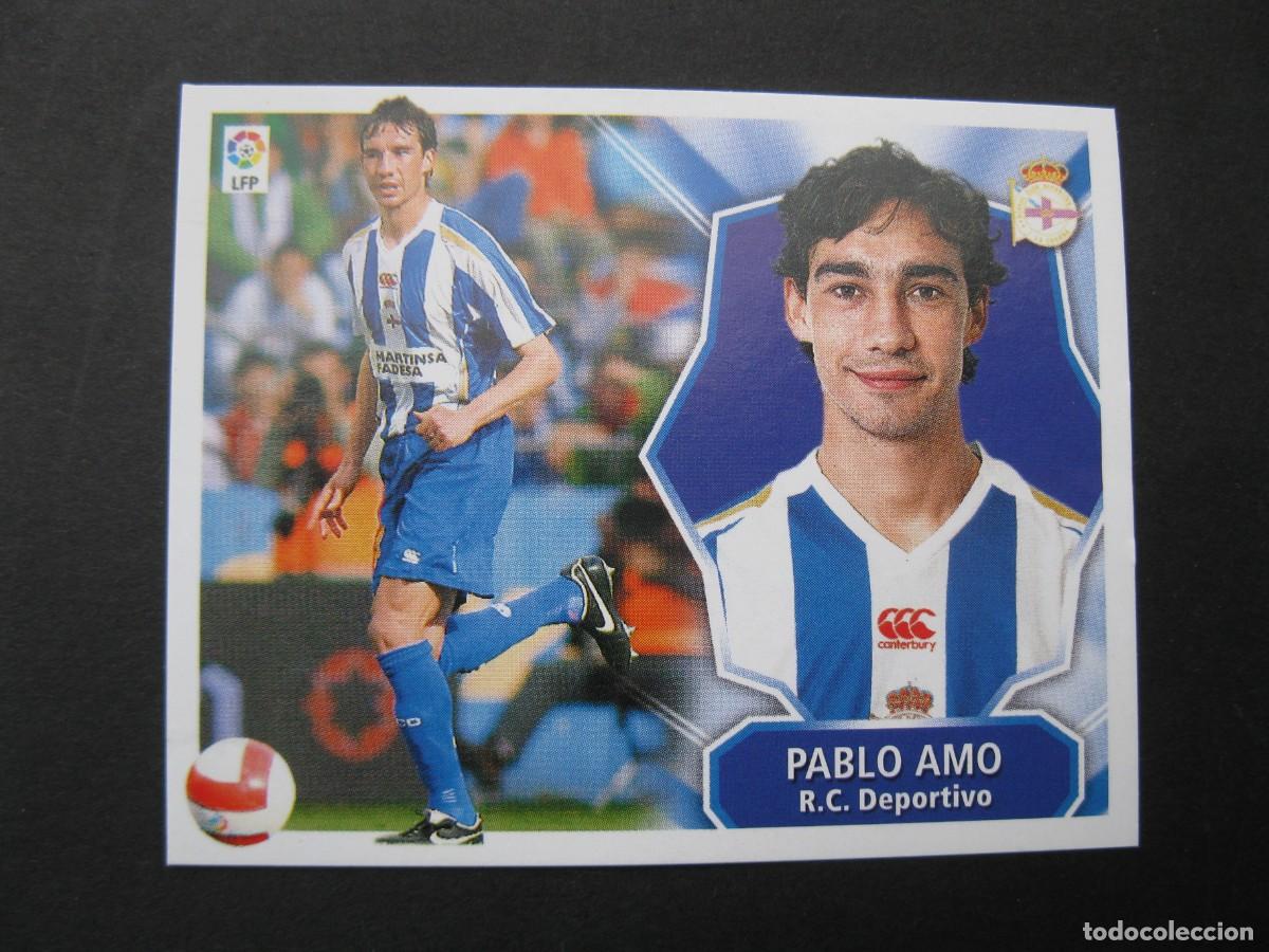 Cromos de f&uacute;tbol: PABLO AMO (R.C. DEPORTIVO) - CAMPEONATO DE LIGA 08/09 - EDICIONES ESTE - NUNCA PEGADO.