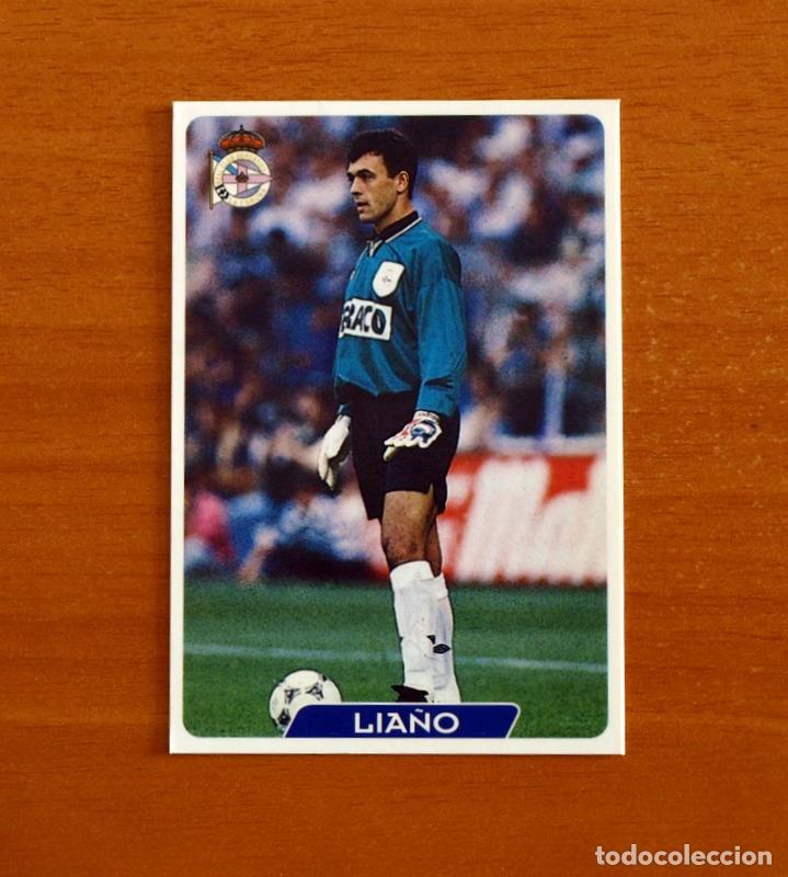 Cromos de f&uacute;tbol: Deportivo La Coru&ntilde;a -N&ordm; 21 Lia&ntilde;o -Las Fichas de la Liga 95-96-1995-1996 -Mundicromo Sport