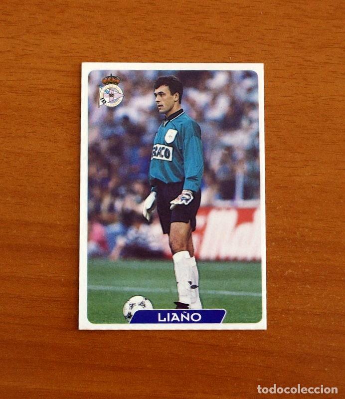 Cromos de f&uacute;tbol: Deportivo La Coru&ntilde;a -N&ordm; 21 Lia&ntilde;o -Las Fichas de la Liga 95-96-1995-1996 -Mundicromo Sport