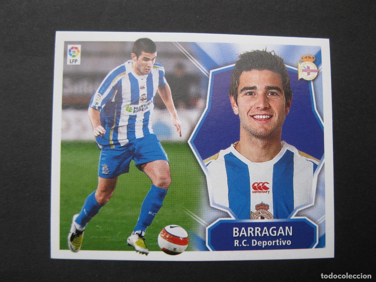 Cromos de f&uacute;tbol: BARRAGAN (R.C. DEPORTIVO) - CAMPEONATO DE LIGA 08/09 - EDICIONES ESTE - NUNCA PEGADO.