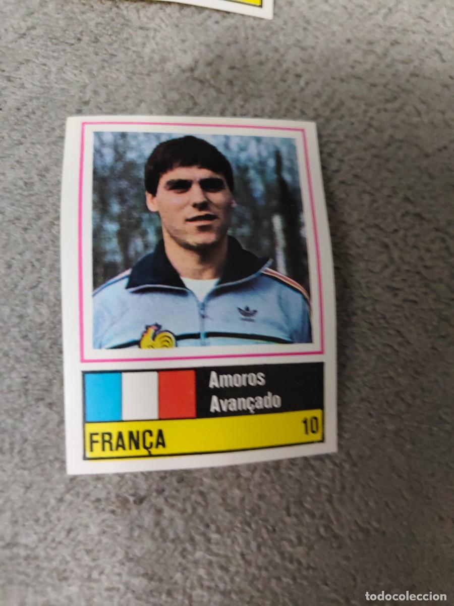 Cromos de f&uacute;tbol: 10. AMOROS (FRANCE) SORCACIUS EURO 1984 FRANCIA EUROCOPA FRANCIA 84 SIN PEGAR AAX
