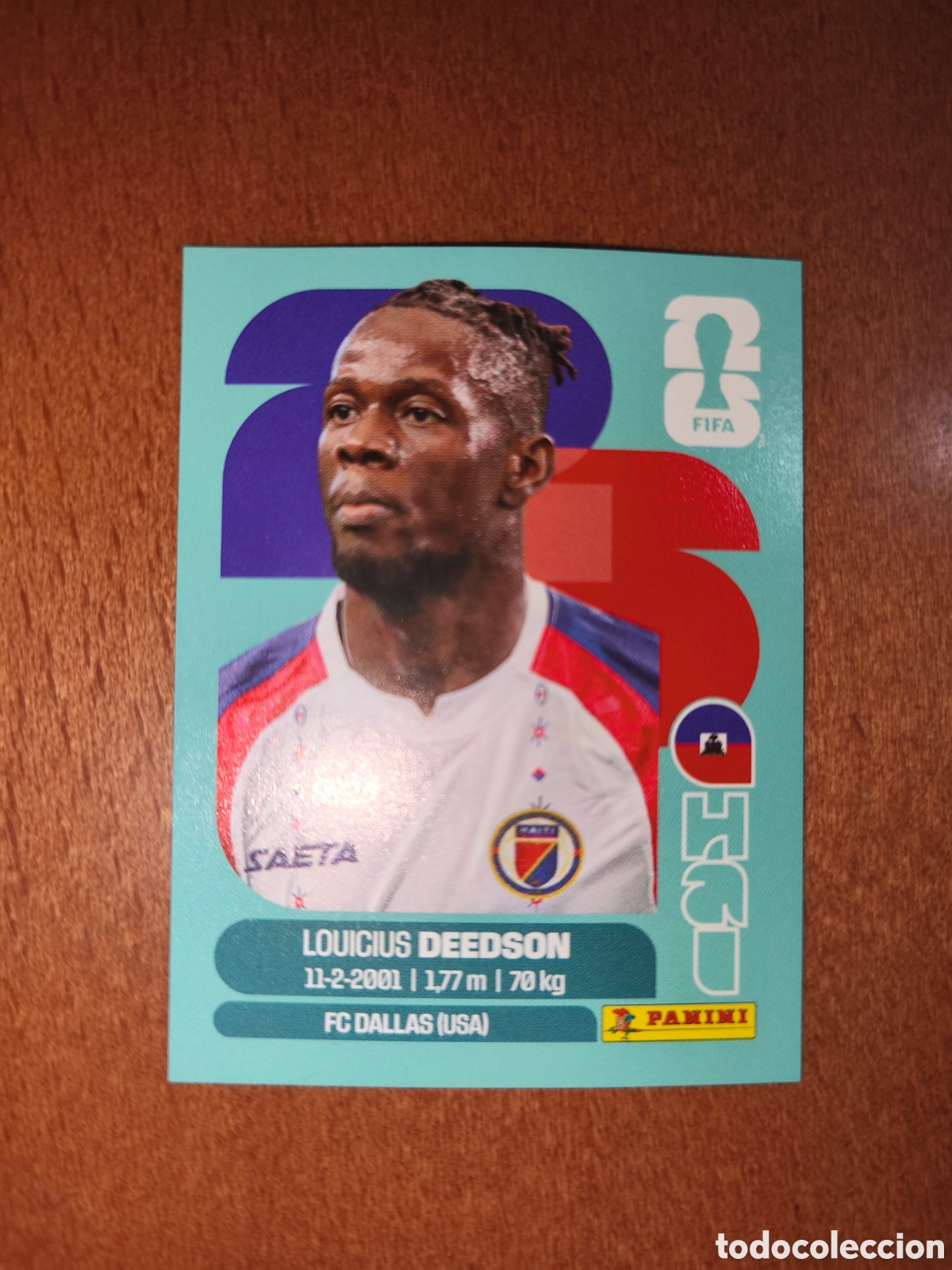 Football Stickers: HAI19 Louicius Deedson HAI 19 Fifa World Cup 2026 Hait&iacute;