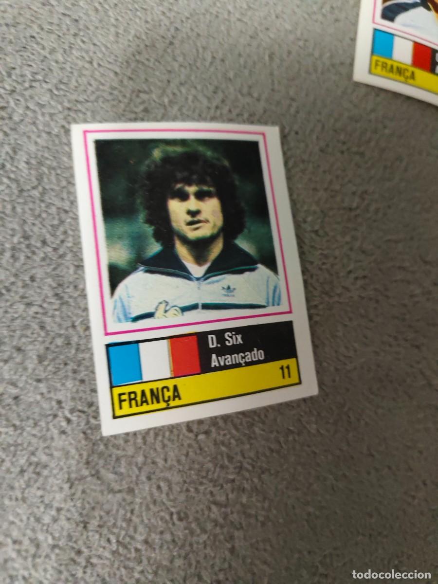Football Stickers: 11. DIDIER SIX (FRANCE) SORCACIUS EURO 1984 FRANCIA EUROCOPA FRANCIA 84 SIN PEGAR AAX