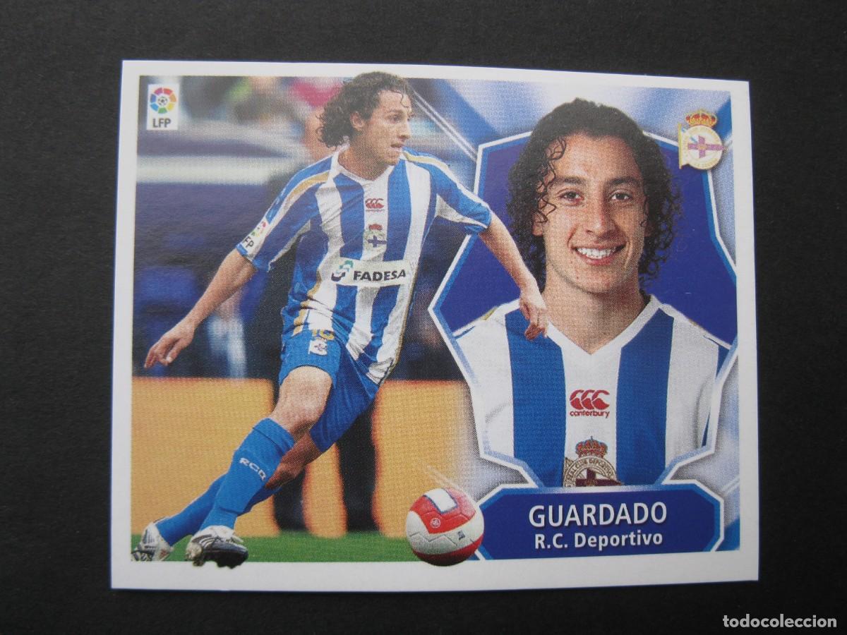 Football Stickers: GUARDADO (R.C. DEPORTIVO) - CAMPEONATO DE LIGA 08/09 - EDICIONES ESTE - NUNCA PEGADO.