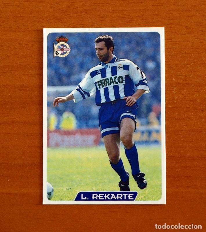 Football Stickers: Deportivo La Coru&ntilde;a -N&ordm; 23 L&oacute;pez Rekarte -Las Fichas de la Liga 95-96-1995-1996 -Mundicromo Sport