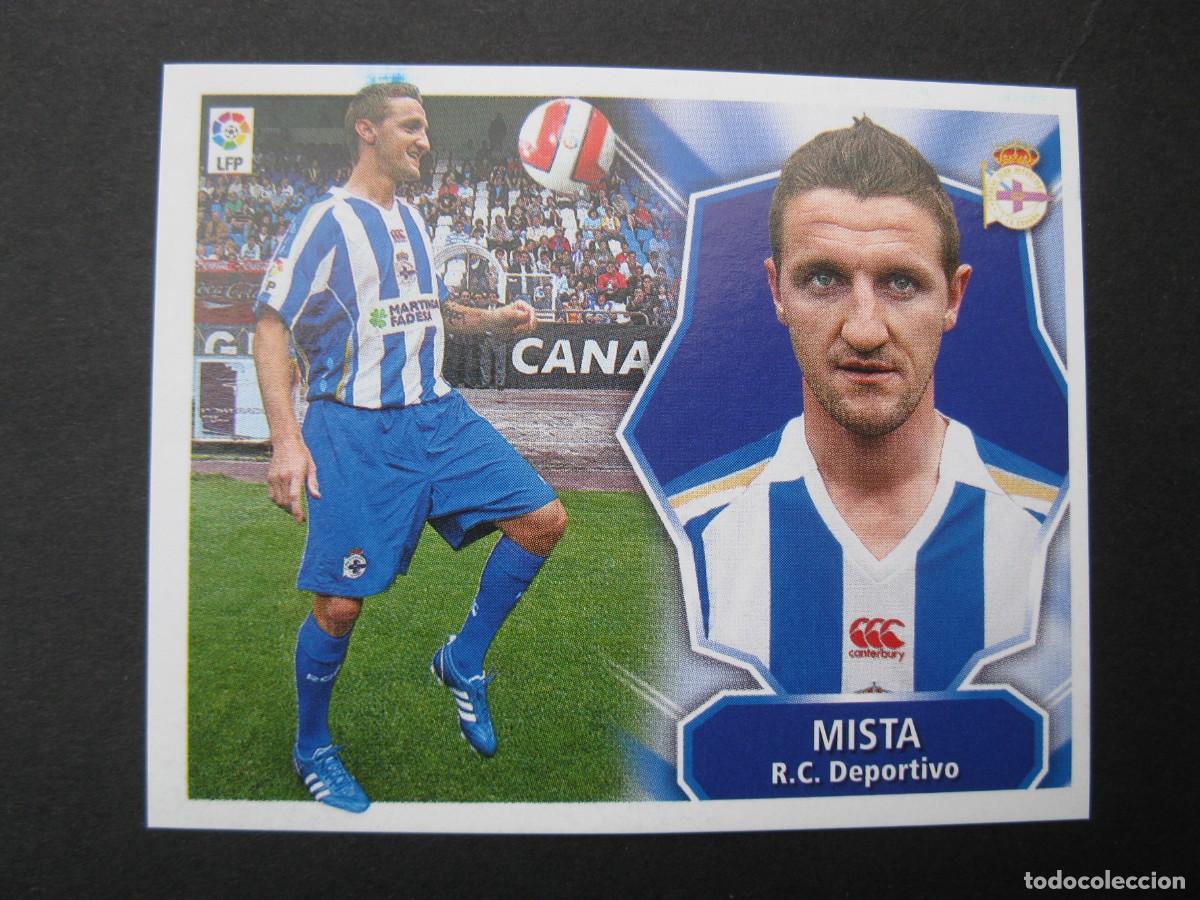 Football Stickers: MISTA (R.C. DEPORTIVO) - CAMPEONATO DE LIGA 08/09 - EDICIONES ESTE - NUNCA PEGADO.