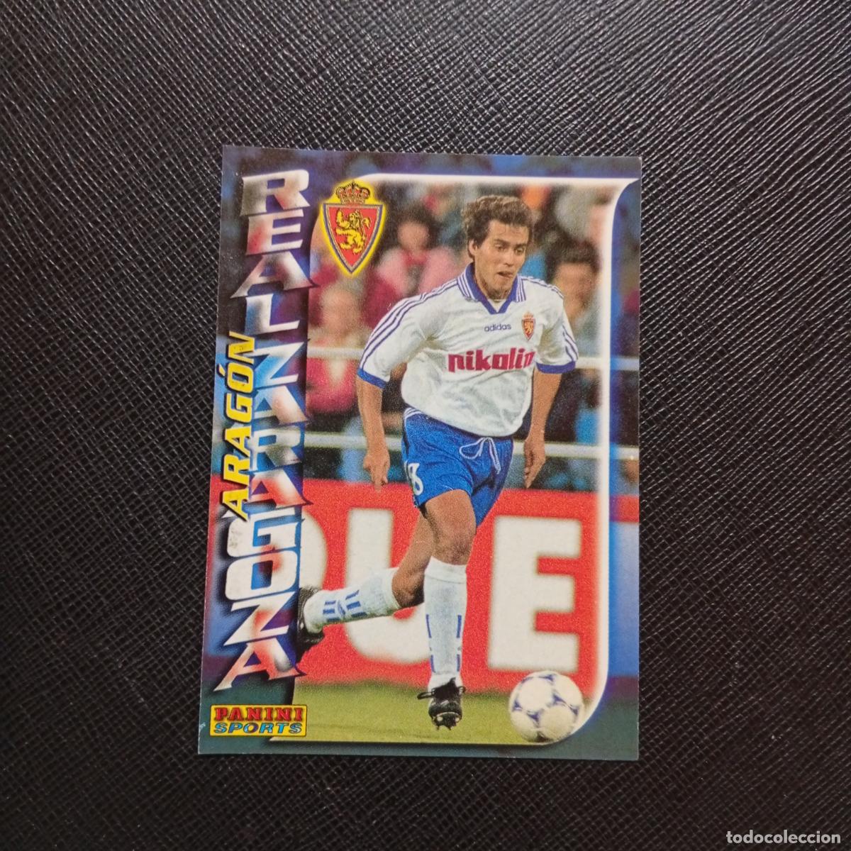 Football Stickers: 313 ARAGON ZARAGOZA PANINI TRADING CARD 1998 1999 CROMO FUTBOL 98 99 - A110 PG82