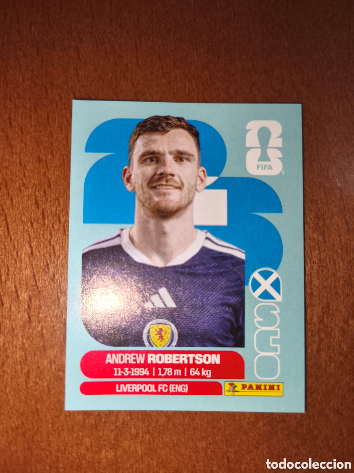 Football Stickers: SCO6 Andrew Robertson Fifa World Cup 2026 Escocia