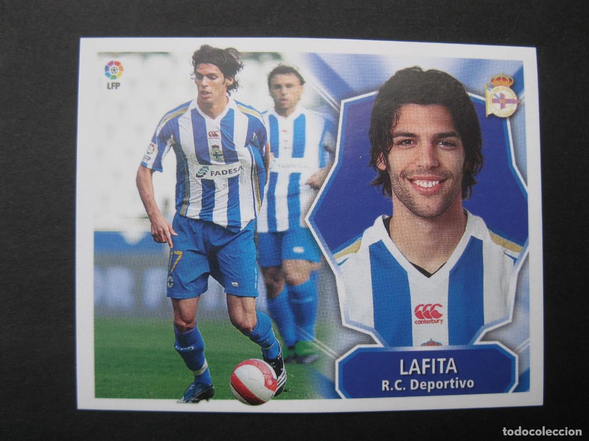 Cromos de f&uacute;tbol: LAFITA (R.C. DEPORTIVO) - CAMPEONATO DE LIGA 08/09 - EDICIONES ESTE - NUNCA PEGADO.