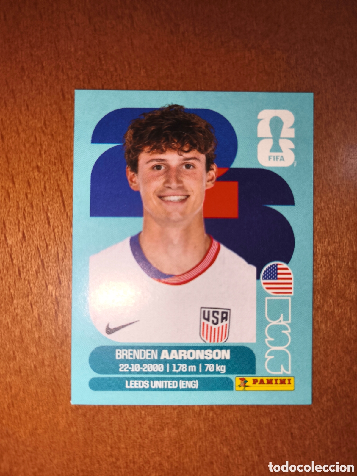 Football Stickers: USA17 Brenden Aaronson USA 17 Fifa World Cup 2026 Estados Unidos