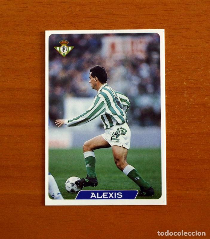 Cromos de f&uacute;tbol: Real Betis -N&ordm; 48 Alexis -Las Fichas de la Liga 95-96-1995-1996 -Mundicromo Sport